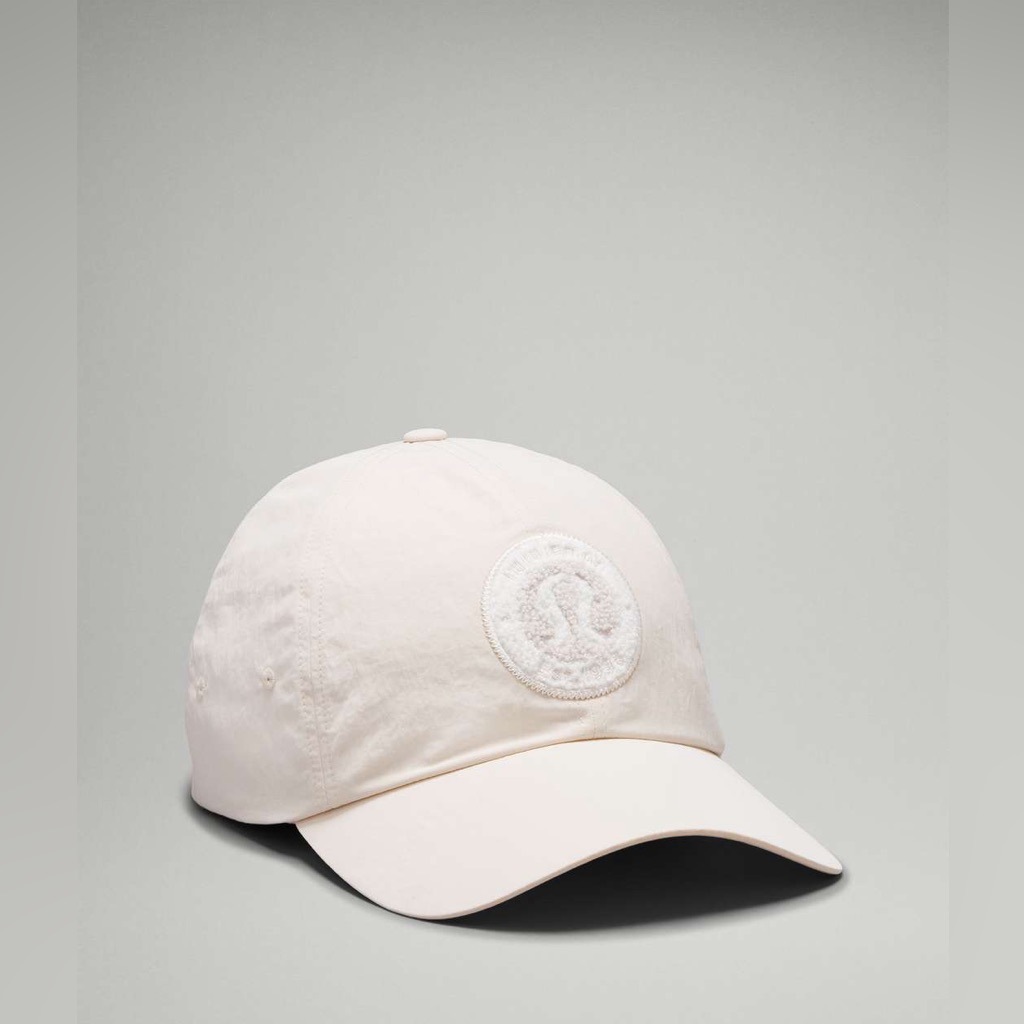 Lululemon Athletica Cream Baseball Cap With Logo Patch